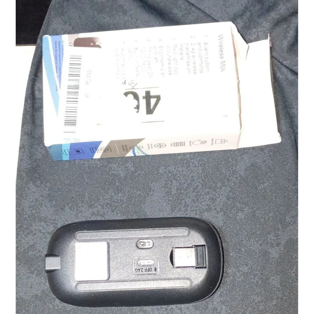 Black Cordless Wireless USB Optical Mouse 3-Button Computer Mouse Model:M003
